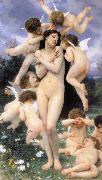 Adolphe William Bouguereau Return of Spring oil painting picture wholesale